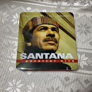 Santana Tin Box for CDs